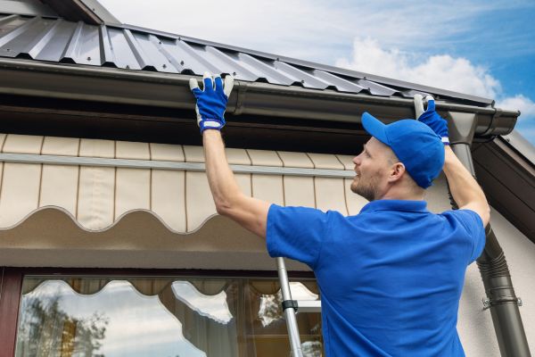 Rain Gutter Maintenance in Powder Springs