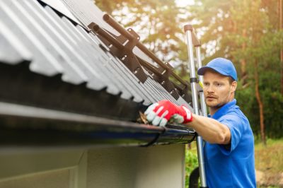 Clean Gutters and Downspouts